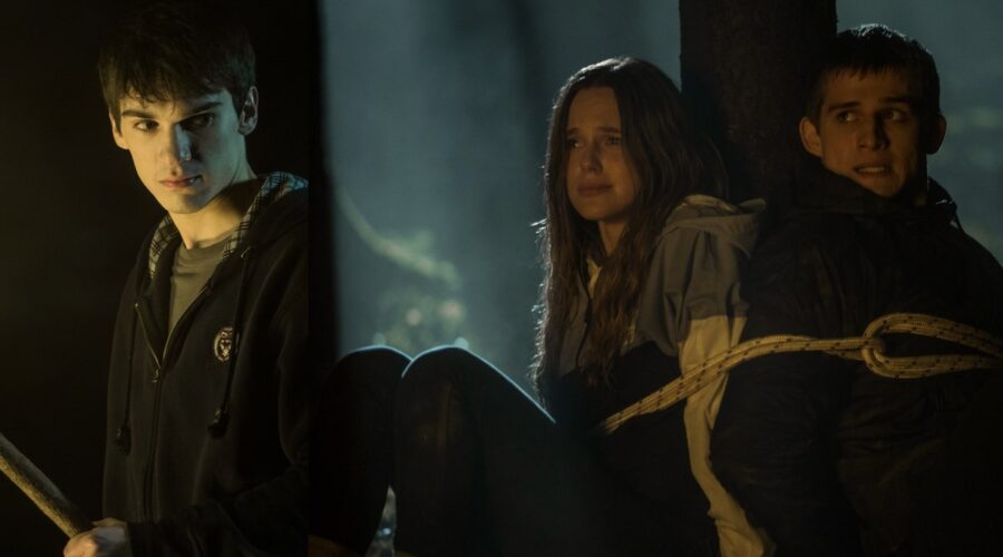 Luca Castellano Juju Di Domenico e Giulio Brizzi in Curon Credits Loris T Zambelli Netflix