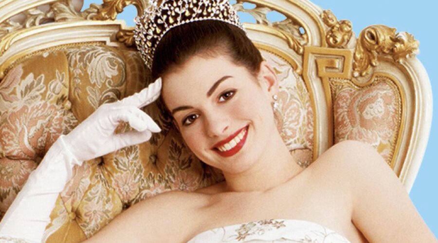 Anne Hathaway in Pretty Princess credits Walt Disney Company