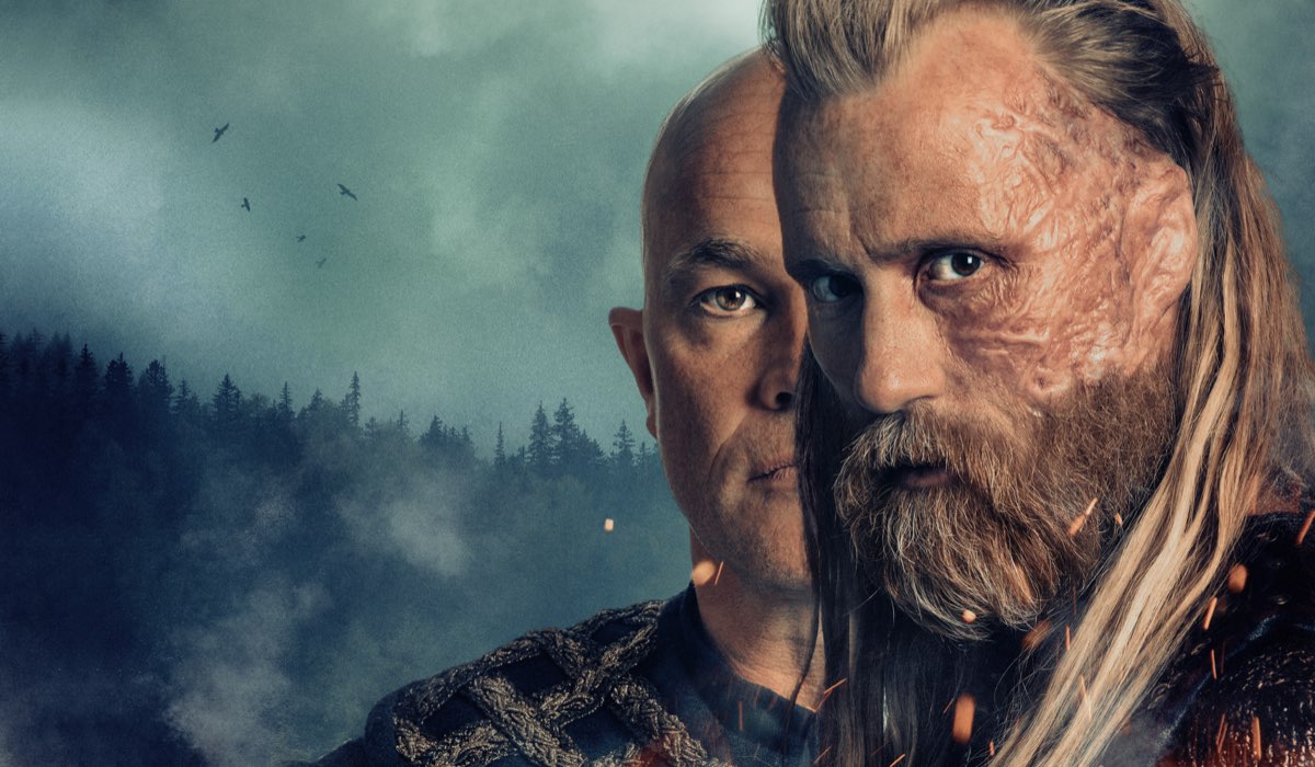 Jon Øigarden e Thorbjørn Harr in Norsemen. Credits Viafilms