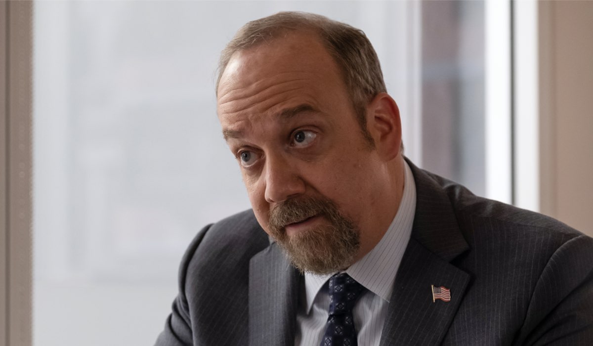 Paul Giamatti in una scena di Billions 5. Credits Sky Italia