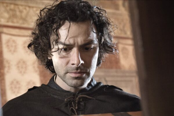 Aidan Turner nei panni di Leonardo in Leonardo. Credits: Angelo Turetta, Lux Vide e Rai Fiction.