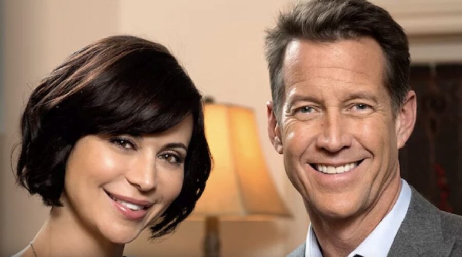 Good Witch Cassie Nightingale interpretata da Catherine Bell e Sam Radford interpretato da James Denton Credits Netflix e Hallmark Channel