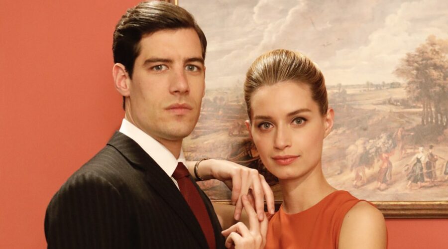 Il Paradiso delle Signore 4 Enrico Oetiker e Giulia Arena interpretano Riccardo e Ludovica, qui in un posato Credits RAI