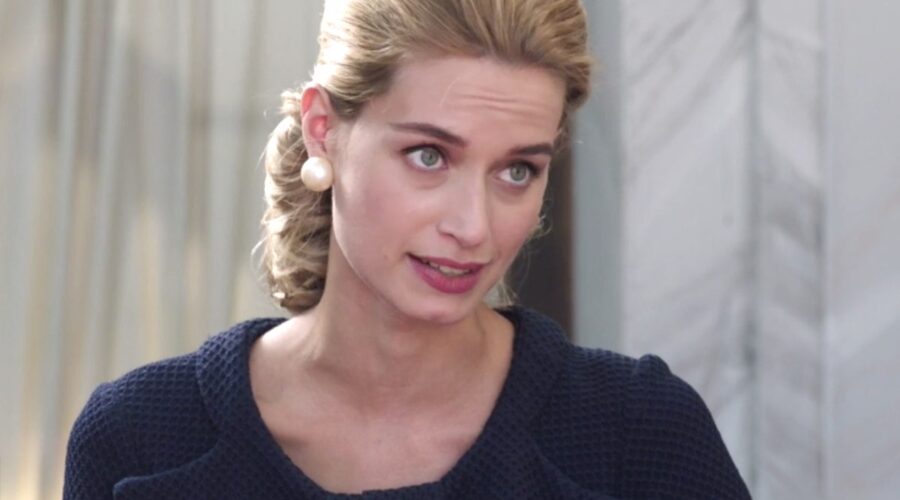 Il Paradiso delle Signore 4 Ludovica Brancia di Montalto interpretata da Giulia Arena, qui nella puntata 139 Credits RAI