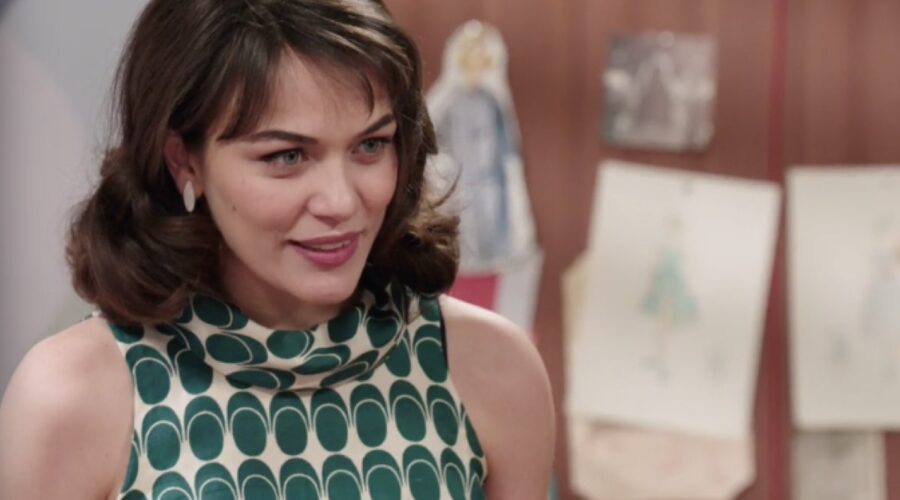 Il Paradiso delle Signore 4 Marta Guarnieri in Conti interpretata da Gloria Radulescu, qui nella puntata 136 Credits RAI