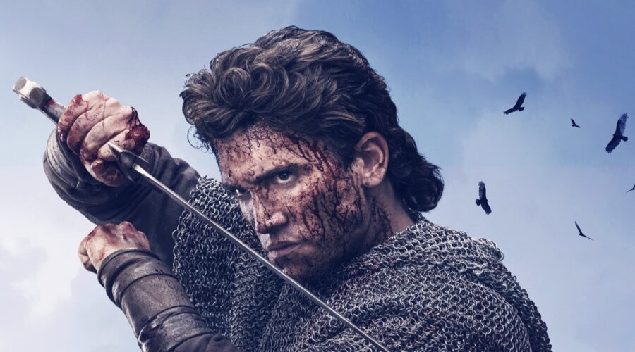 Jaime Lorente nel poster di El Cid. Credits: Amazon Prime Video.