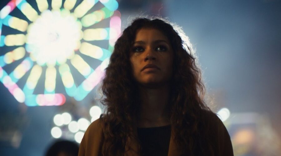 Zendaya in Euphoria serie tv Credits Sky e HBO