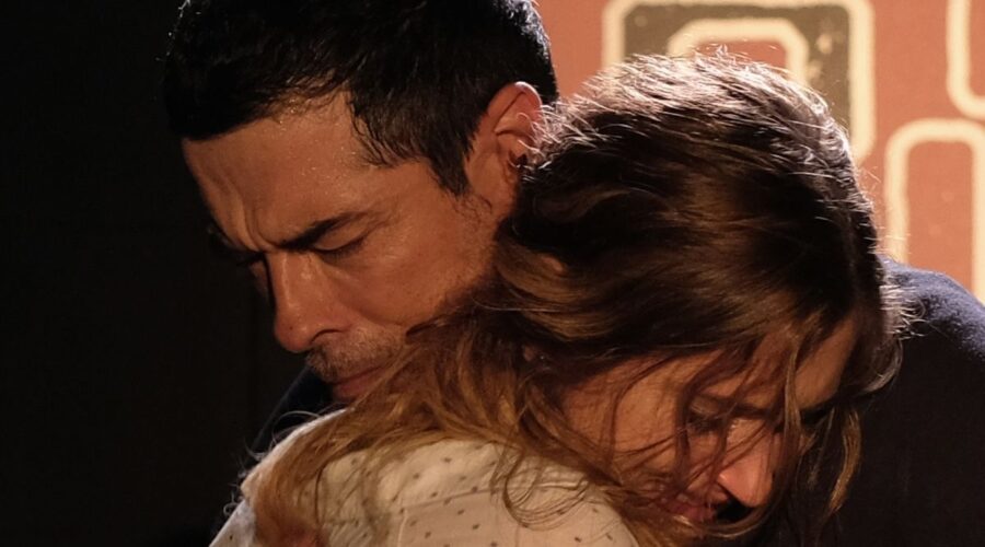 Alessandro Gassman e Zoe Tavarelli in Io ti cercherò quarta puntata, Credits RAI