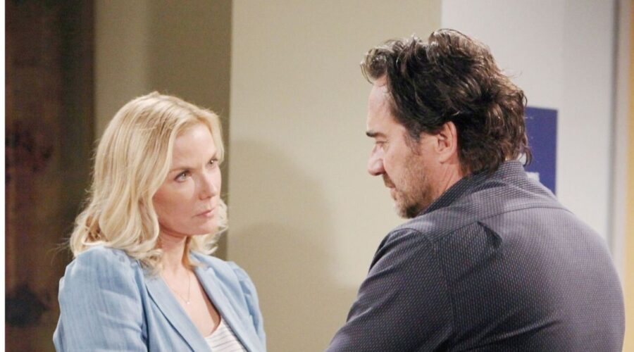 Brooke e Ridge discutono in Beautiful, Credits BBL DISTRIBUTION