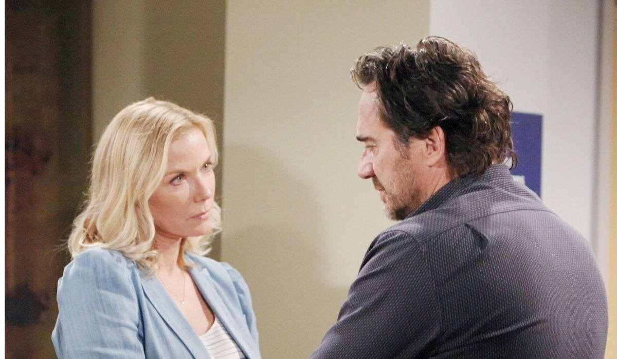 Brooke e Ridge discutono in Beautiful, Credits BBL DISTRIBUTION