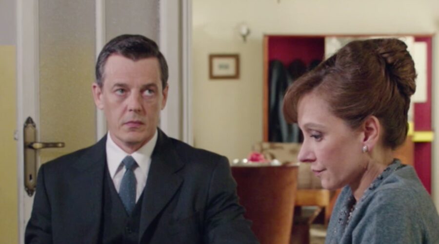 Il Paradiso delle Signore 4 Luciano e Silvia interpretati da Giorgio Lupano e Marta Richeldi, qui nella puntata 154 Credits RAI