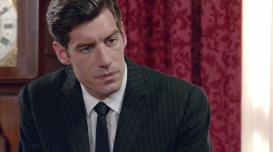 Il Paradiso delle Signore 4 Riccardo Guarnieri interpretato da Enrico Oetiker, qua nella puntata 149 Credits RAI