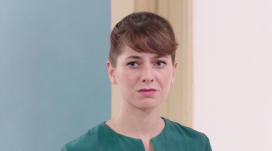 Il Paradiso delle Signore 4 Roberta Pellegrino interpretata da Federica De Benedittis, qui nella puntata 152 Credits RAI