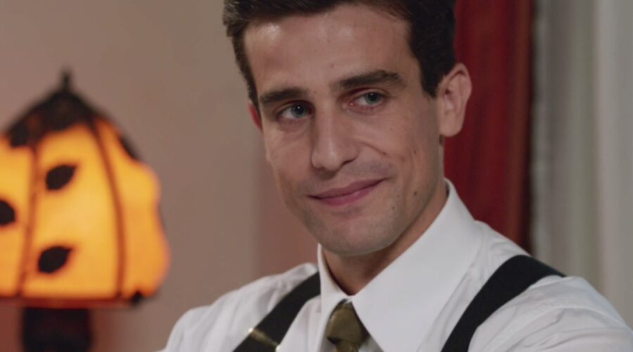 Il Paradiso delle Signore 5 Federico Cattaneo interpretato da Alessandro Fella, qui nella puntata 8 Credits RAI