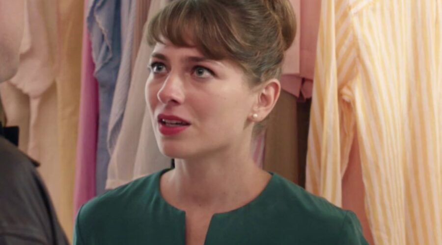 Il Paradiso delle Signore 5 Roberta Pellegrino interpretata da Federica De Benedittis, qui in una scena della puntata 14 Credits RAI