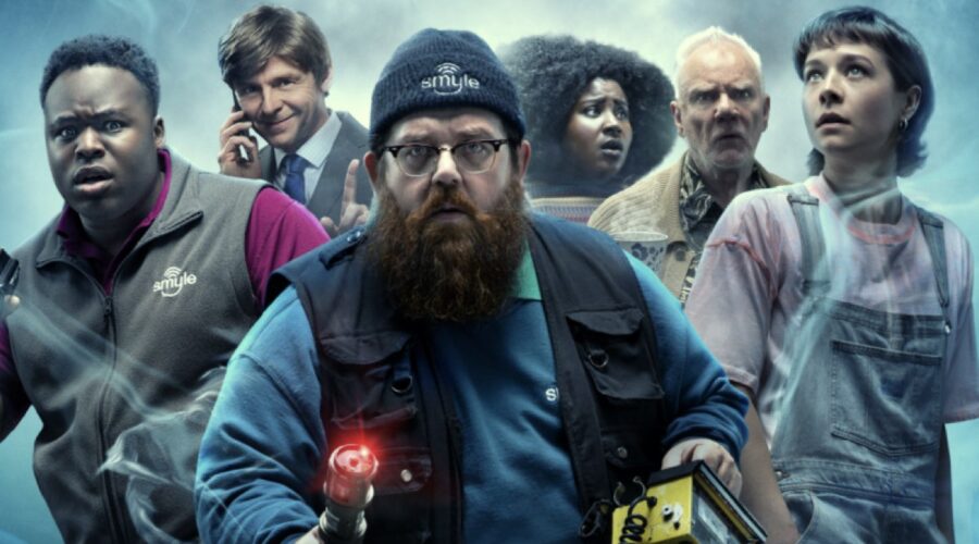 Immagine dei protagonisti di Truth Seekers. Credits: Amazon Prime Video.