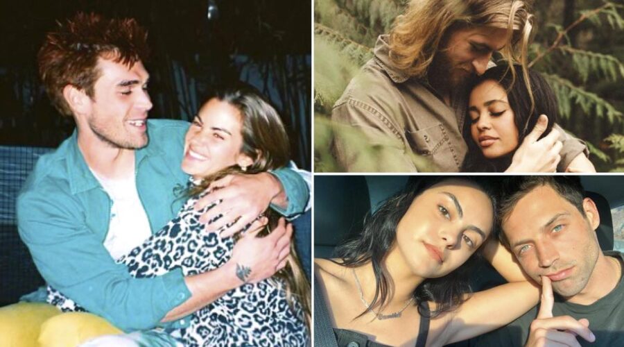 Kj Apa, Clara Berry, Michael Kopech, Vanessa Morgan, Camila Mendes, Grayson Vaughan. Credits: Instagram Via Profili Ufficiali @kjapa @vanessamorgan E @camimendes