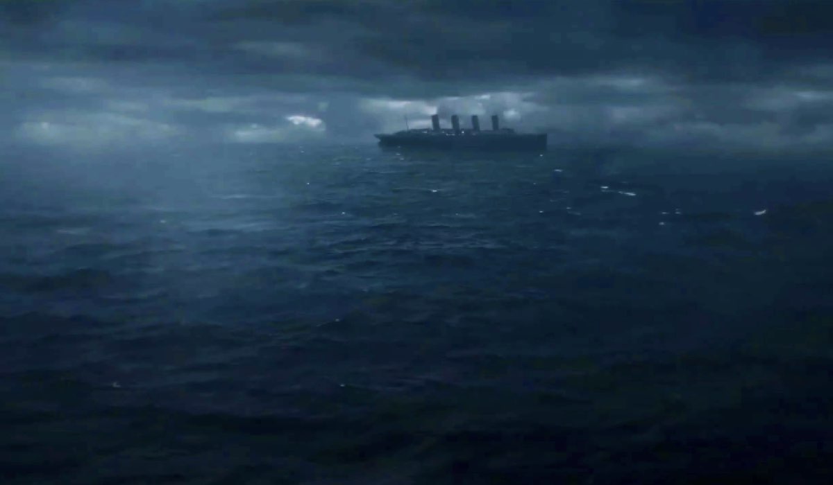 La nave al centro di “1899” che si intravede nel teaser trailer. Credits: Netflix.