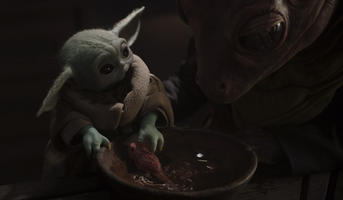 Il Bambino in The Mandalorian 2x03. © 2020 Lucasfilm Ltd. & TM. All Rights Reserved.