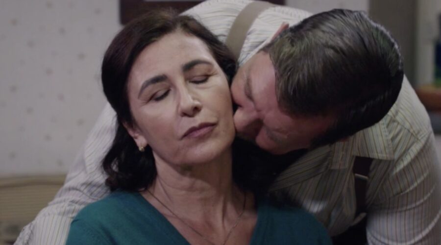 Il Paradiso delle Signore 5 Agnese Amato e Armando Ferraris interpretati da Antonella Attili e Pietro Genuardi, qui nella puntata 19 Credits RAI