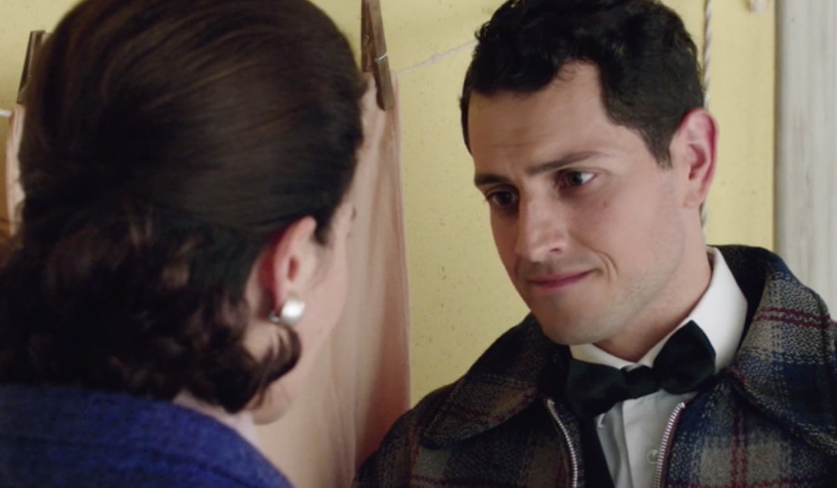 Il Paradiso delle Signore 5 o Daily 3 Gabriella Rossi e Salvatore Amato interpretati da Ilaria Rossi e Emanuel Caserio, qui in una scena della puntata 28 Credits RAI