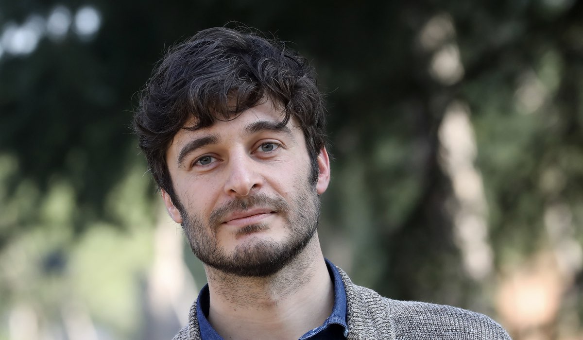 Lino Guanciale al servizio fotografico per La Porta Rossa nel 2017 Credits Elisabetta A. Villa e Getty Images