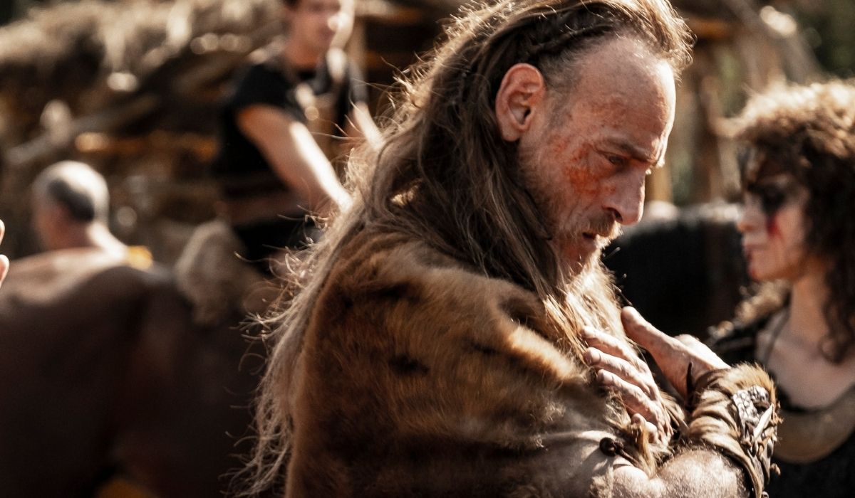 Massimiliano Rossi è Spurious in Romulus serie tv, Credits Francesca Fago e Sky