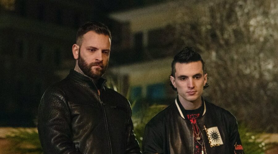 Suburra 3, da sinistra Alessandro Borghi interpreta Aureliano e Giacomo Ferrara interpreta Spadino nell'episodio 1 Credits Emanuela Scarpa e Netflix 2020