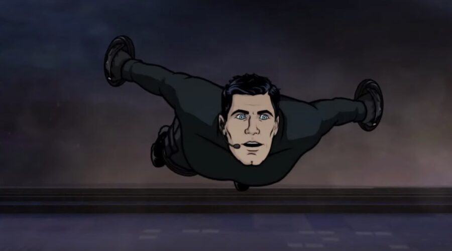 Un fotogramma del trailer di Archer. Credits: YouTube/FX Productions.
