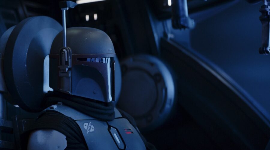 Come finisce The Mandalorian 2: Boba Fett (Temuera Morrison) in una scena del Capitolo 16. Credits: Disney Plus/Lucasfilm.