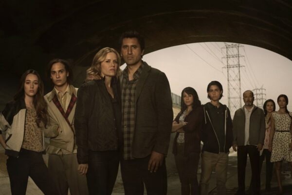 Il cast della prima stagione di Fear The Walking Dead. Credits: AMC/MTV.