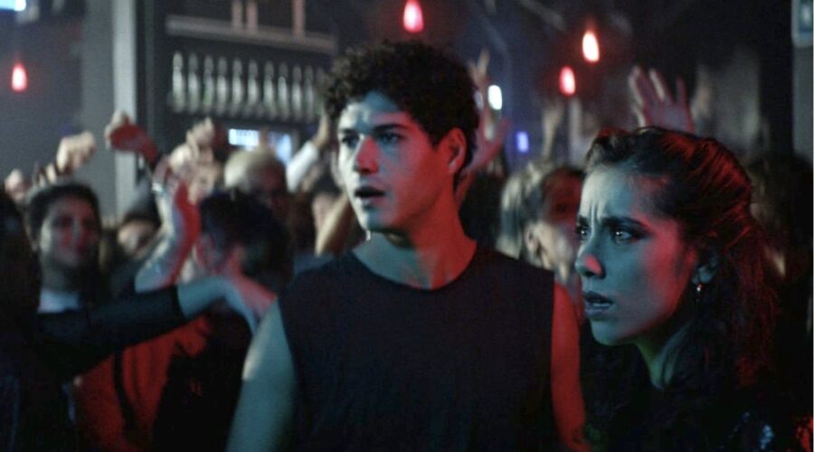 giancarlo commare e benedetta gargari sono edorado ed eleonora skam italia nel film la belva credits netflix