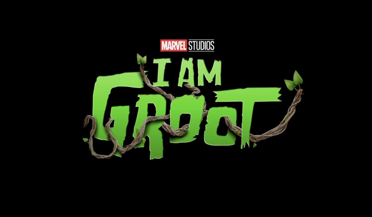 Logo di I Am Groot. Credits: Disney Plus/Marvel Studios.