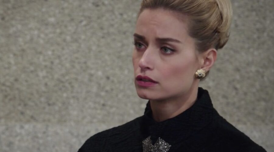 Il Paradiso Delle Signore 5 Ludovica Brancia Di Montalto interpretata Da Giulia Arena, qui alla fine della puntata 45 Credits Rai