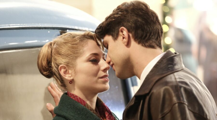 il paradiso delle signore roberta pellegrino e marcello barbieri interpretati da federica de benedittis e pietro masotti qui in una scena della stagione 4 credits p bruni e rai