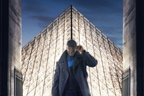 Omar Sy nei panni di Assane Diop nel poster di Lupin. Credits: Netflix.