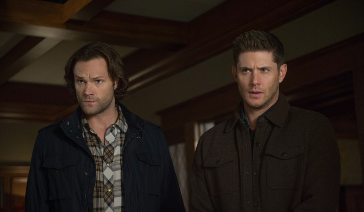 Da sinistra: Jared Padalecki (Sam) e Jensen Ackles (Dean). Credits: Rai 4/Warner Television.