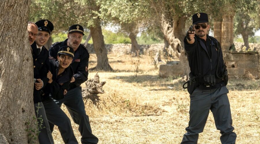 Una Scena Della Serie Tv In Cops Una Banda Di Poliziotti Credits Gianni Fiorito/Sky