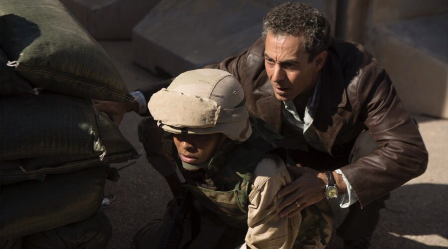 Waleed Zuaite in una scena di Baghdad Central. Credits: Fremantle via Sky Italia.