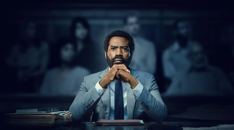 Aaron Wallace (Nicholas Pinnock) nel poster di For Life. Credits: Rai4.