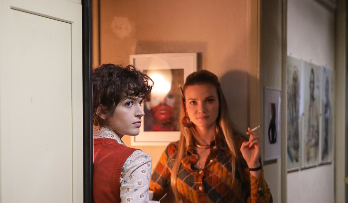 Greta Ferro e Fiammetta Cicogna nella fiction Made In Italy. Credits: Mediaset
