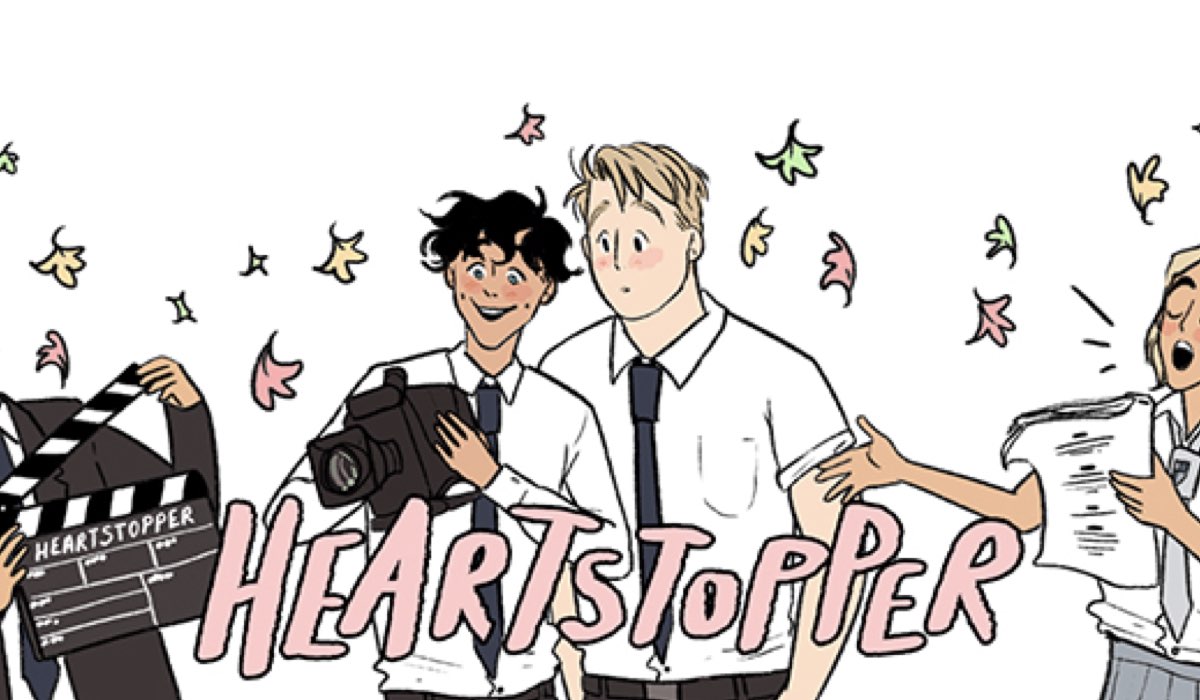 Immagine del fumetto Heartstopper. Credits: Netflix.