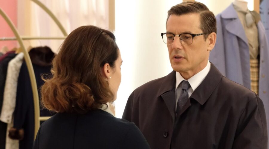 Il Paradiso Delle Signore 4 Daily 2 Clelia Calligaris E Luciano Cattaneo Interpretati Da Enrica Pintore E Giorgio Lupano Credits Rai