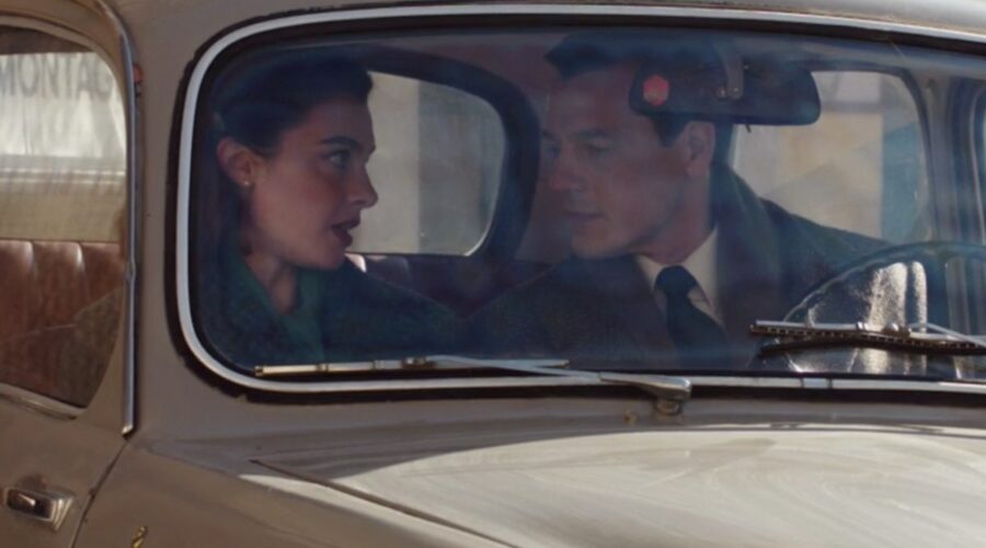 Il Paradiso Delle Signore 5 Clelia Calligaris Interpretata Da Enrica Pintore E Luciano Cattaneo Interpretato Da Giorgio Lupano Qui In Macchina Nella Puntata 71 Credits Rai