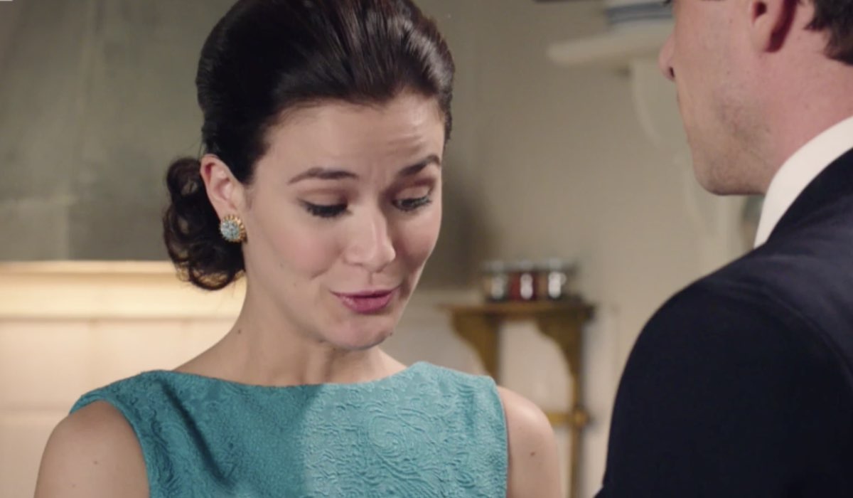 Il Paradiso Delle Signore 5 Gabriella Rossi Interpretata Da Ilaria Rossi Con Cosimo Bergamini Interpretato Da Alessandro Cosentini Qui Nella Puntata 55 Credits Rai
