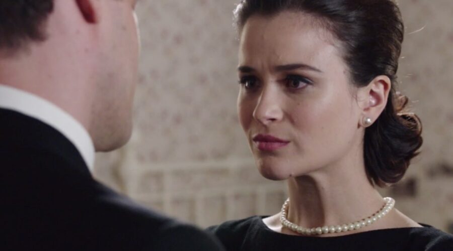 Il Paradiso Delle Signore 5 Gabriella Rossi Interpretata Da Ilaria Rossi Qui Nella Puntata 71 Con Cosimo Bergamini Credits Rai