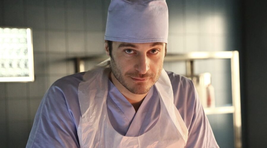 Lino Guanciale (Claudio Conforti) in una scena de “L'allieva 3“. Credits: P. Bruni/Rai.