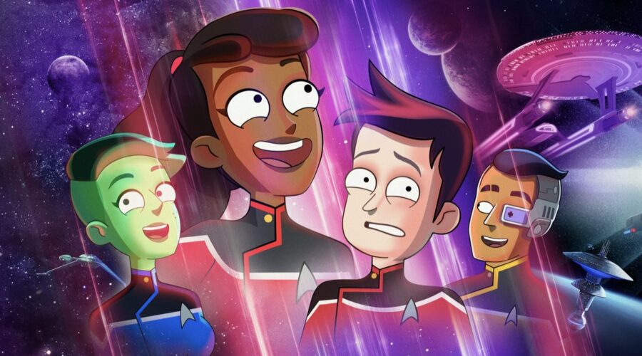 Poster di Star Trek: Lower Decks. Credits: Paramount, Prime Video.