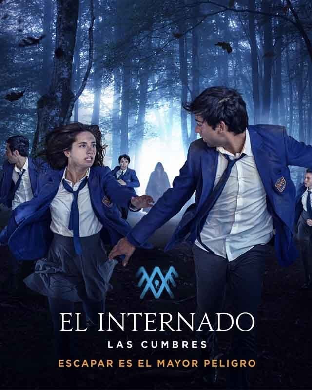 El Internado: Las Cumbres. Credits: Amazon Prime Video.