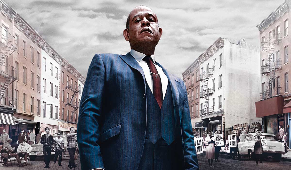 Forest Whitaker in Godfather of Harlem. Credits: ABC Signature, Significant Productions, Chris Brancato Inc.